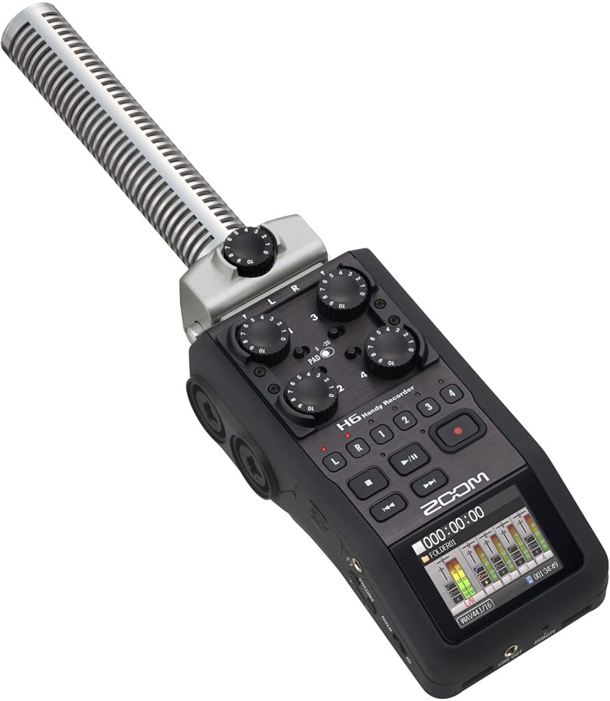 Cápsula micrófono shotgun Zoom SGH-6