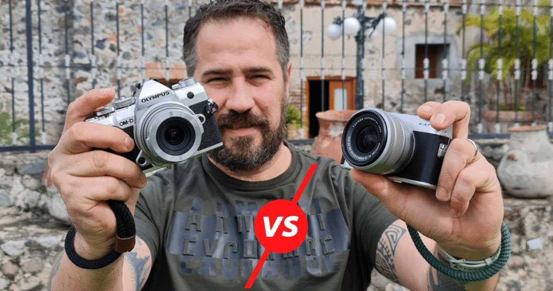 Fuji X-A7 vs Olympus EM5