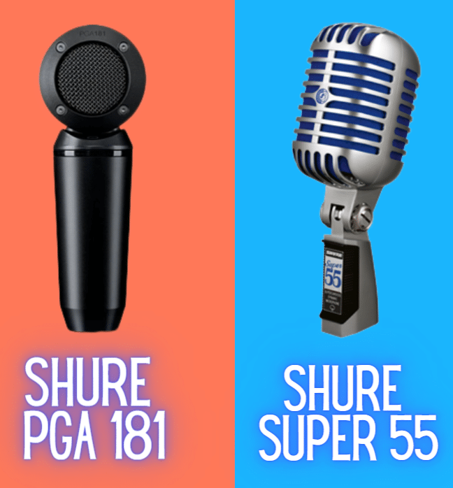 SHURE PGA 181 SHURE SUPER 55