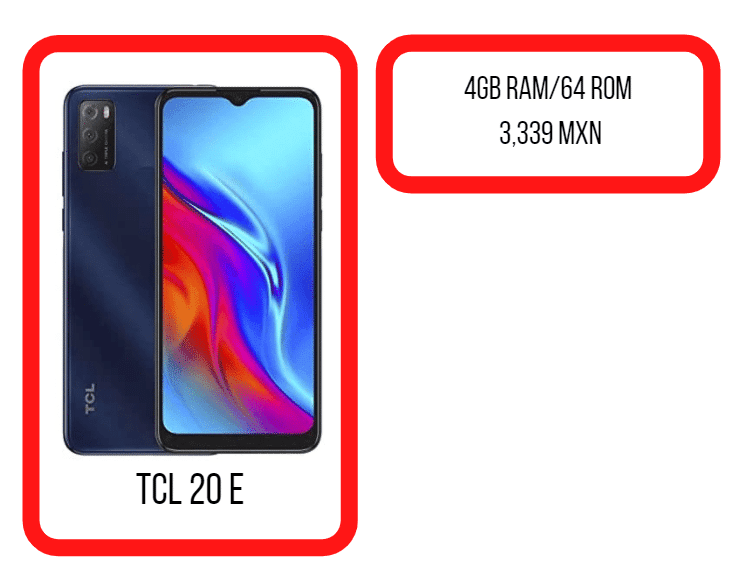 TCl 20e Precio