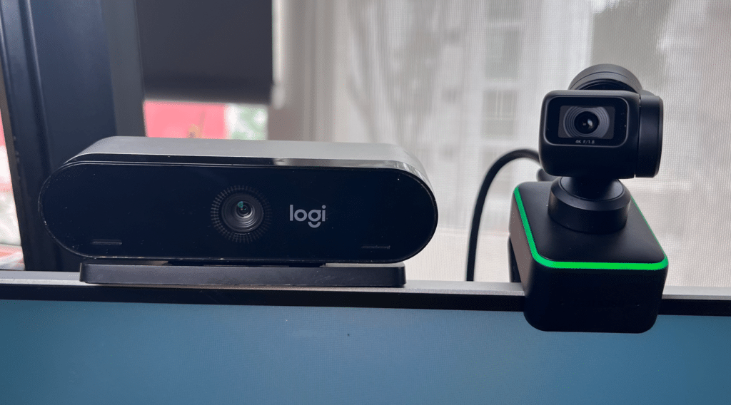 Insta360 Link vs Logitech 4K Brio