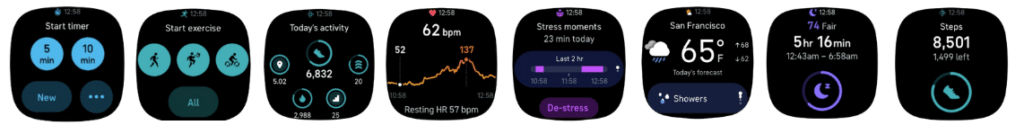 Fitbit Sense 2 Tiles