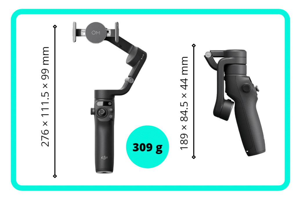 DJI OM6 Medidas