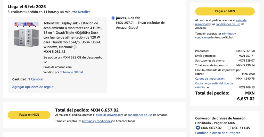 Tobenone Displaylink 18 en 1