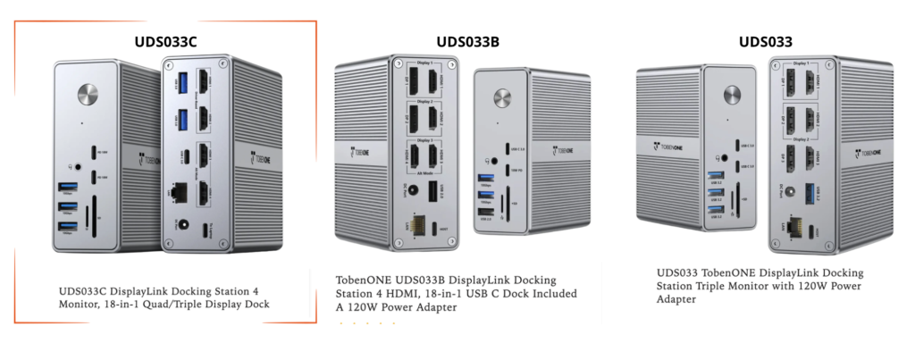 Tobenone Displaylink 18 en 1